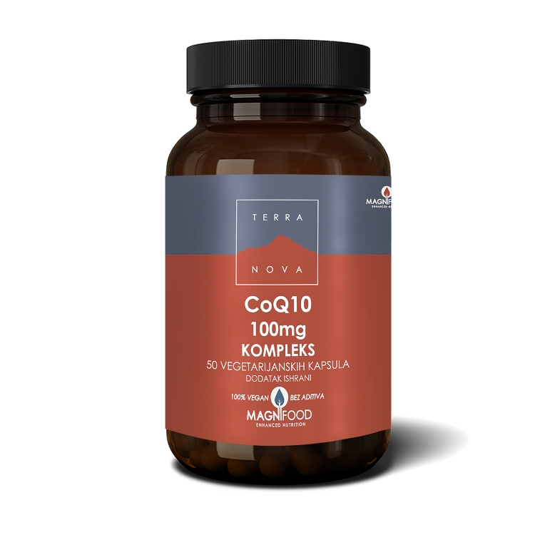 Terranova koenzim Q10 100mg kompleks 50 kapsula