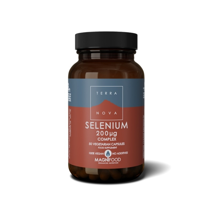 Terranova selen 200mcg kompleks 50 kapsula