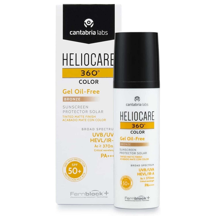 Heliocare 360 Color Gel oil-free bronze SPF50+ 50ml
