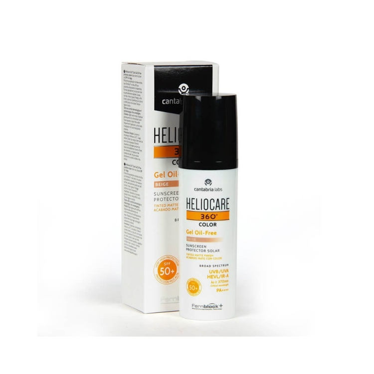 Heliocare 360 Gel Oil-Free Beige SPF50+ 50ml