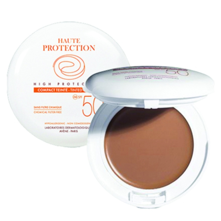 Avène Sun mineralni kompaktni puder SPF50 Honey 10g
