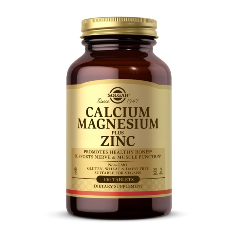 Solgar Ca+Mg+Zn 100 tableta