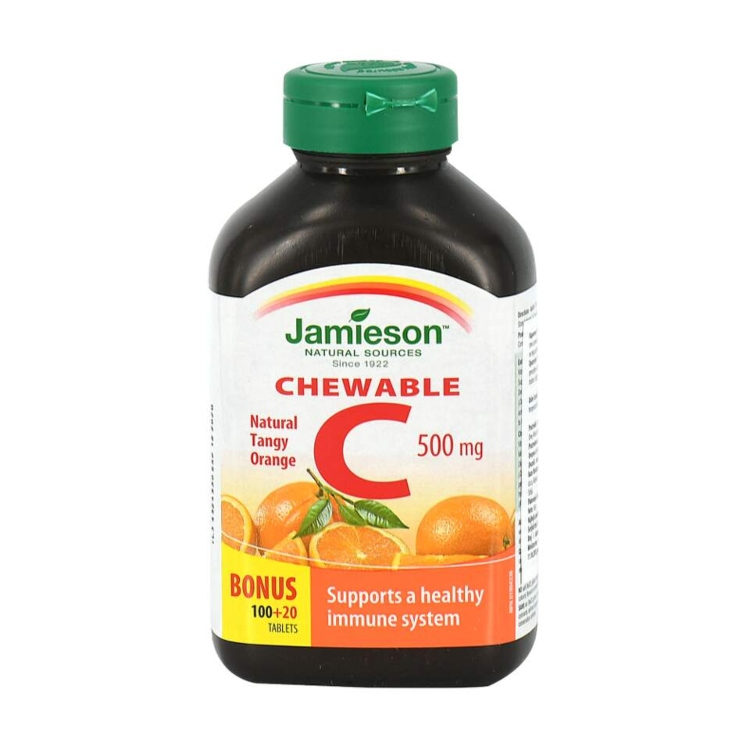 Jamieson Vitamin C 500mg 120 tableta za žvakanje