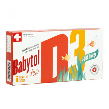 BABYTOL D3+OMEGA 30 kapsula