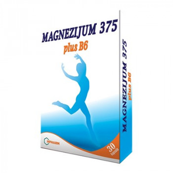Magnezijum 375 plus B6 30 kapsula 4+1