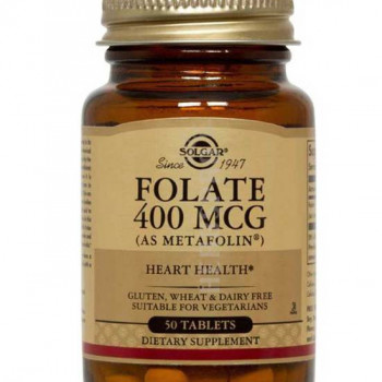 SOLGAR FOLAT 400MCG 50 TABLETA
