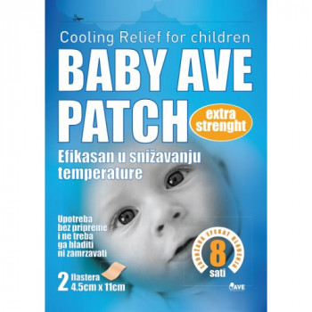BABY AVE PATCH 4,5X11CM 2KOM