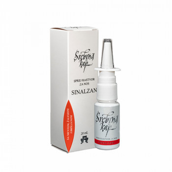 SREBRNA KAP SINALZAN SPREJ ZA NOS 20ML