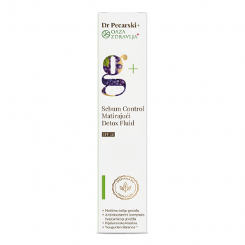 Dr Pecarski+ Sebum Control matirajući detox fluid 50ml