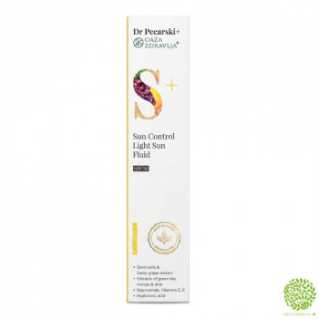 Dr Pecarski+ Sun Control Light fluid SPF50 50ml