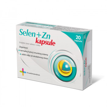 SELEN + CINK 20 kapsula