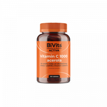 BIVITS ACTIVA VITAMIN C 1000 ACEROLA 60 tableta