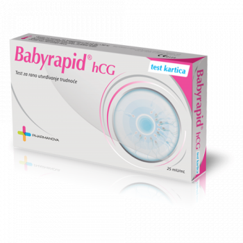 TEST ZA TRUDNOĆU BABYRAPYD - KARTICA