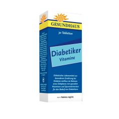 Diabetiker vitamini za dijabetičare 30 tableta