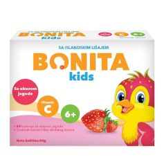 BONITA Kids jagoda 24 lozenge