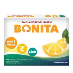 BONITA limun i med 24 lozenge