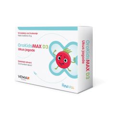 OroKidsMAX D3 10 tableta za žvakanje
