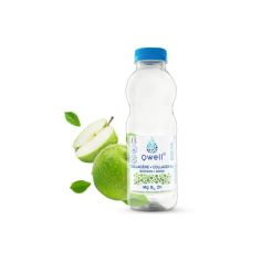 Qwell Collagen Sport voda zelena jabuka 500ml