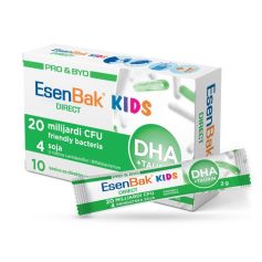 Esenbak Direct Kids DHA + taurin 10 kesica