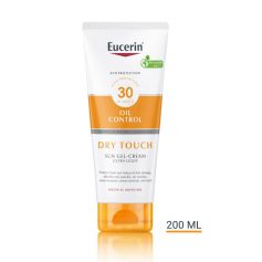 Eucerin Sun Oil Control Dry Touch gel-krem za zaštitu osetljive kože od sunca SPF30 200 ml
