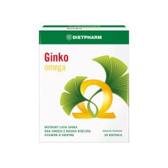 Dietpharm Ginko Omega 30 kapsula