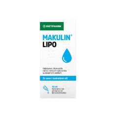 DIETPHARM MAKULIN LIPO KAPI ZA OČI 10ML