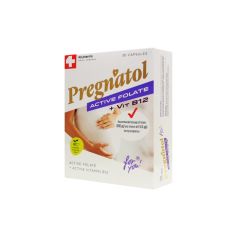 Pregnatol Active Folate + Vitamin B12 for you 30 kapsula