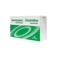 Cicatridina 10 supozitorija