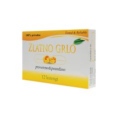 Zlatno grlo lozenge 12 kom