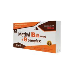Methyl B12 1000mcg + B-complex 30 kapsula