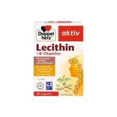 Doppelherz Aktiv Lecitin + B vitamini 40 kapsula