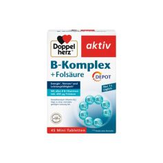 Doppelherz Aktiv B-complex + folna kiselina 45 tableta