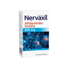 Nervaxil alfa-lipoinska kiselina 600mg 60 tableta