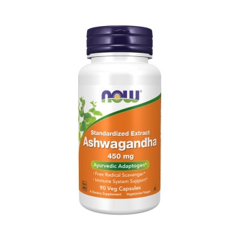 NOW Ashwagandha 450mg 90 kapsula