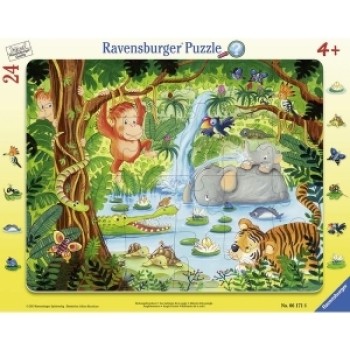 Ravensburger puzzle drugari iz dzungle 06171