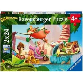 Ravensburger puzzle druzina malih dinosaurusa 05126