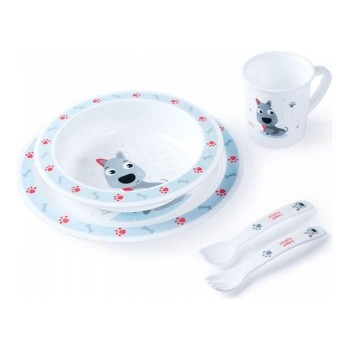 Canpol Babies set za hranjenje plavi 12m+ 4/401