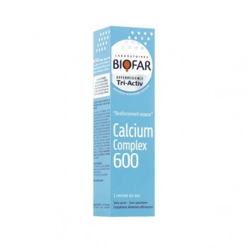 BIOFAR TRI-ACTIV KALCIJUM COMPLEX 600 ŠUMEĆE TABLETE A15