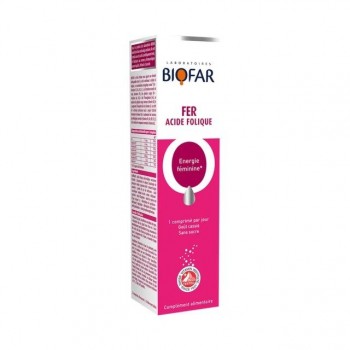 BIOFAR GVOŽĐE + FOLNA KISELINA ŠUMEĆE TABLETE A20