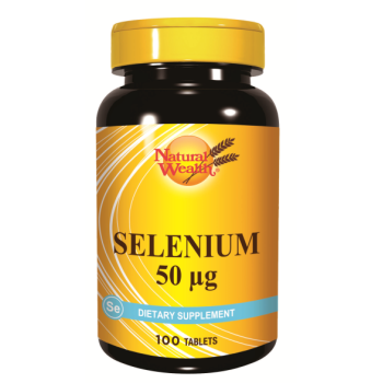 NATURAL WEALTH SELEN TABLETE 50MG A100