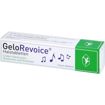 GeloRevoice crna ribizla i mentol 20 pastila