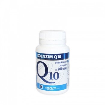 Anafarm koenzim Q10 200mg 30 kapsula