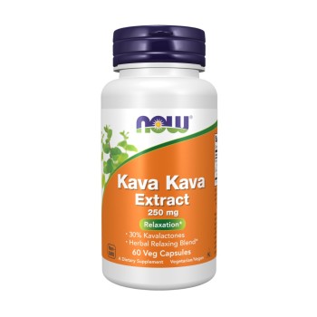NOW Kava Kava 250mg 60 kapsula