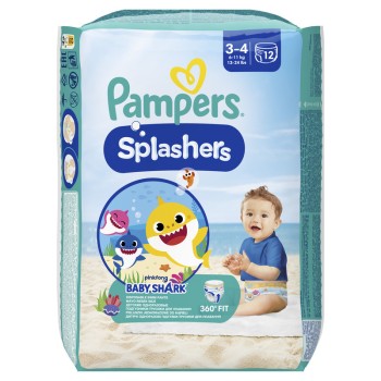 PAMPERS SPLASHERS 3-4 (12 KOMADA)