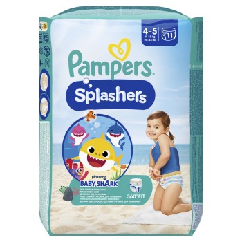 PAMPERS SPLASHERS 4-5 (11 KOMADA)