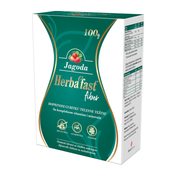 HERBAFAST FIBER JAGODA KESICE 100G