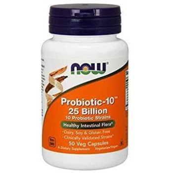 NOW Probiotic-10 25 Billion 50 kapsula