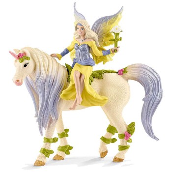 Schleich Bayala vila Sera sa cvetnim jednorogom