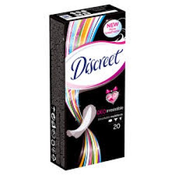Discreet Deo Irresistible dnevni ulošci 20 komada