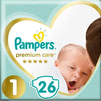 PAMPERS PELENE PREMIUM 1 NEWBORN (26)
